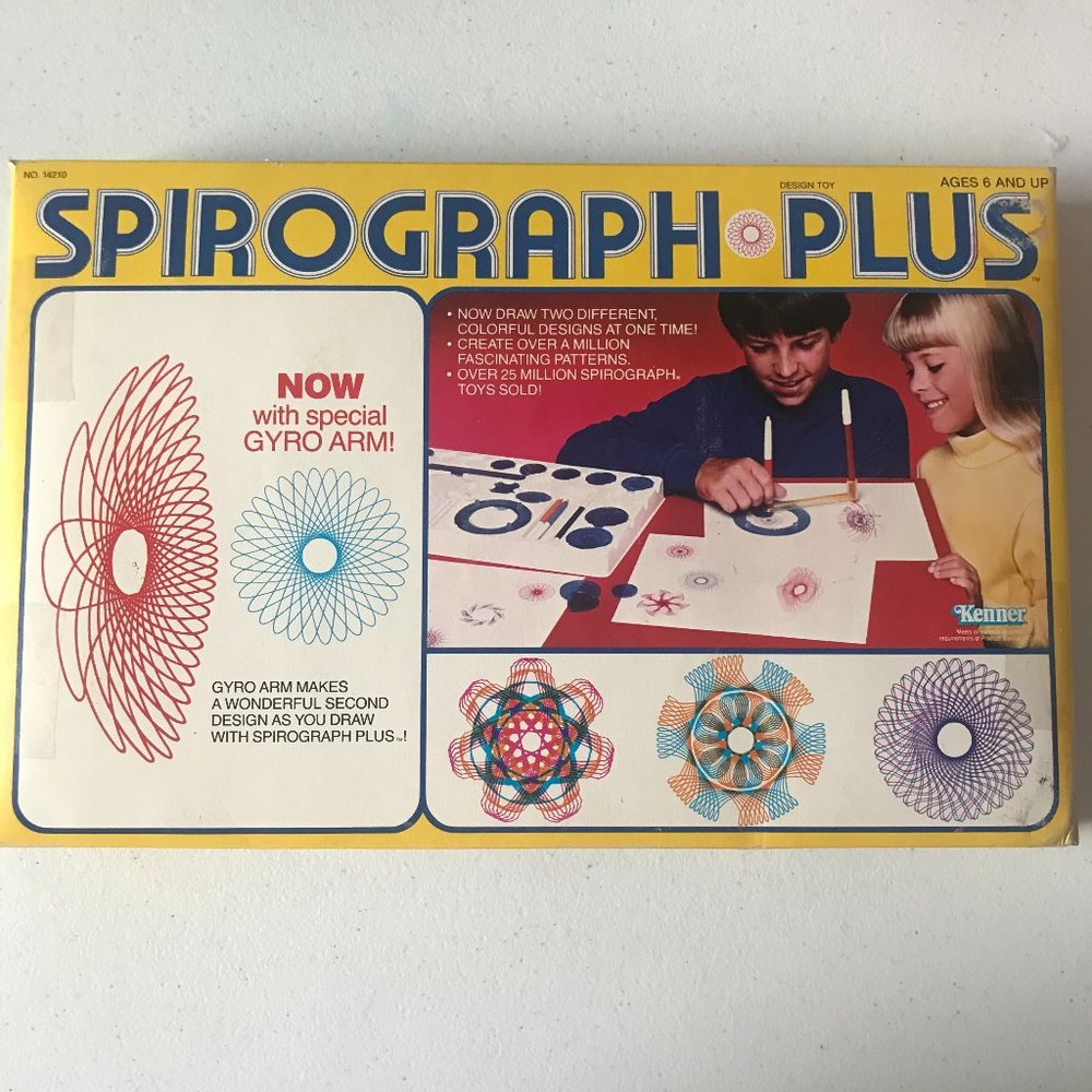 Vintage Kenner Spirograph Complete Set 1989